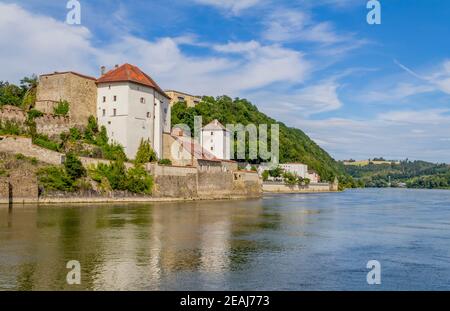 Passau in Deutschland Stockfoto