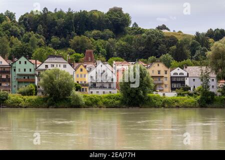 Passau in Deutschland Stockfoto