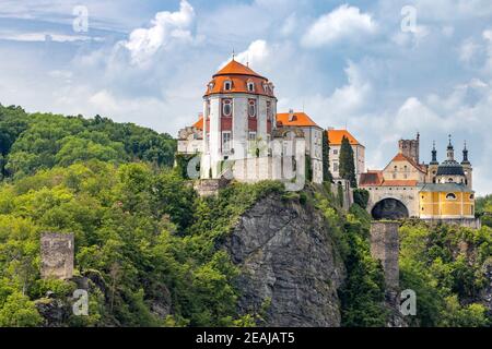 Schloss Vranov nad Dyji, Südmähren, Tschechien Stockfoto