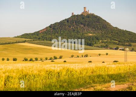 Házmburk in der Ceske Stredohori, Tschechische Republik Stockfoto