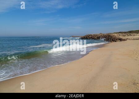 Praia da Barra. Barra Beach Stockfoto