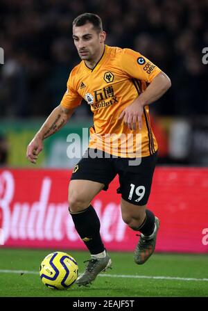 Datei-Foto vom 11-01-2020 von Wolverhampton Wanderers' Jonny. Ausgabedatum: Mittwoch, 10. Februar 2021. Stockfoto