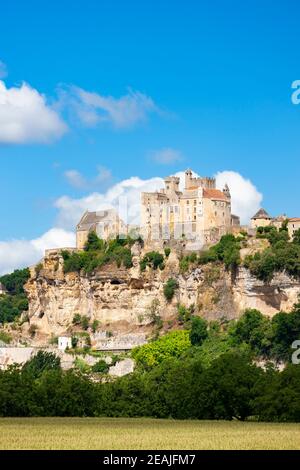 Chateau de Beynac (Beynac-et-Cazenac) Frankreich Stockfoto