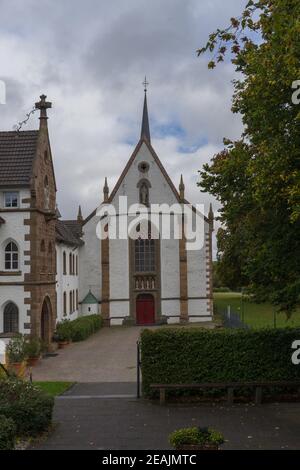 Das Kloster Mariawald in der Nähe des deutschen Dorfes Heimbach Stockfoto