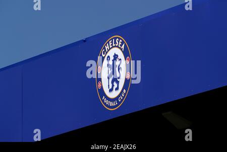 Aktenfoto vom 13-09-2020 des Chelsea-Emblems. Ausgabedatum: Mittwoch, 10. Februar 2021. Stockfoto