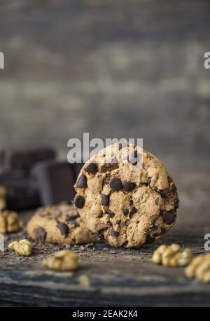 Chocolate Chip Cookies Stockfoto