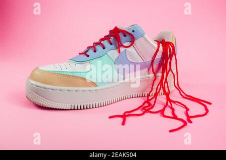 Nike Air Force 1 Stockfoto