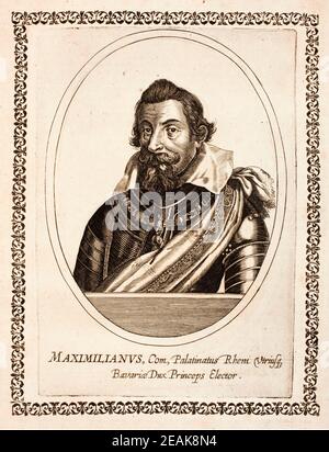 Maximilian I. (17. April 1573 - 27. September 1651), gelegentlich auch "der Große" genannt, Mitglied des Hauses Wittelsbach, regierte als Herzog von Bayern von Stockfoto