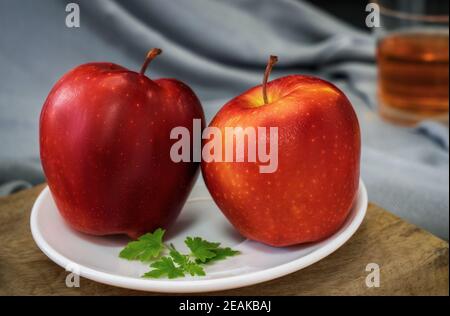 Äpfel Stockfoto