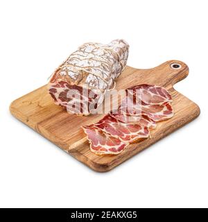 Coppa, Capocollo, Capicollo Fleisch Stockfoto