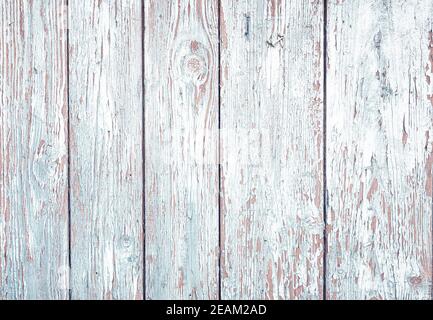 Graues Holz- Hintergrund mit Alte bemalte Platten Stockfoto