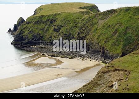 Wild Atlantic Way Malin Beg Silver Beach Stockfoto