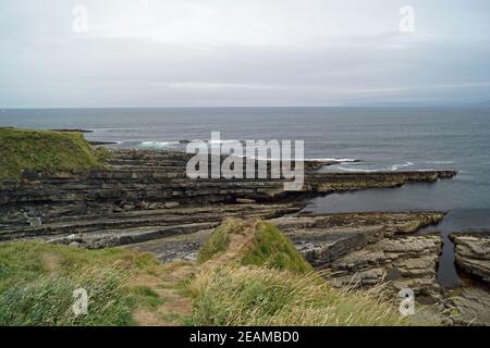 Wild Atlantic Way Mullaghmore Head Stockfoto