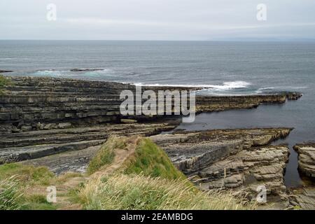 Wild Atlantic Way Mullaghmore Head Stockfoto