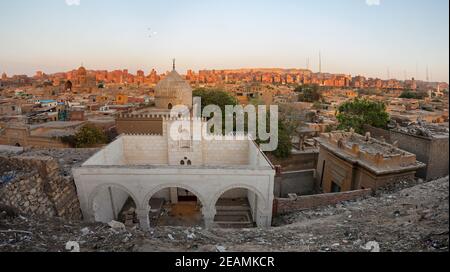 Der alte Teil von Kairo. Die Stadt der Toten, Ägypten Stockfoto