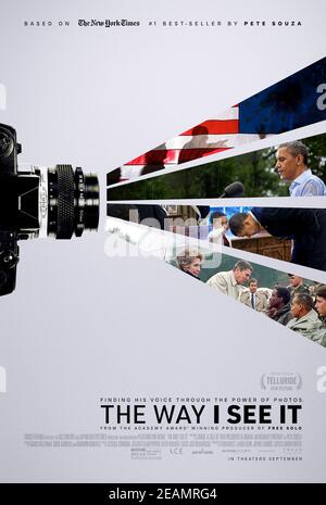 The Way I See IT (2020) Regie: Dawn Porter mit Pete Souza, Barack Obama und Ben Rhode. Dokumentarfilm über die Reise des ehemaligen Chief Official White House Photographer Pete Souza als Person mit streng geheimen Clearance und totalen Zugang zum Präsidenten. Stockfoto