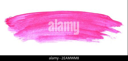 Handbemalter Aquarell Textur Hintergrund mit rosa Farbe Stockfoto