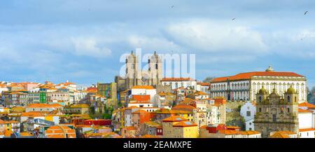 Ribeira Altstadt Porto, Portugal Stockfoto