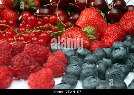 Frische Beeren Stockfoto