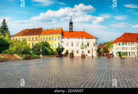 Platz in Budapest Stockfoto