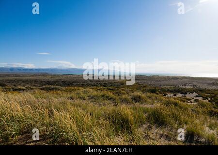 Argentino Blick auf den See von El Calafate, Patagonien, Argentinien Stockfoto