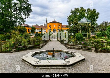 Orto Botanico di Padova, ältester botanischer Garten, UNESCO-Weltkulturerbe, Padua, Venetien, Italien, Europa Stockfoto