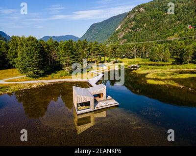 Soria Moria Sauna, Dalen, Telemark, Norwegen, Skandinavien, Europa Stockfoto