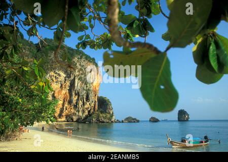 THAILAND KRABI AO NANG RAILAY STRAND Stockfoto