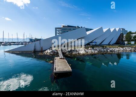 Polaria, Arktisches Aquarium, Tromso, Norwegen, Skandinavien, Europa Stockfoto