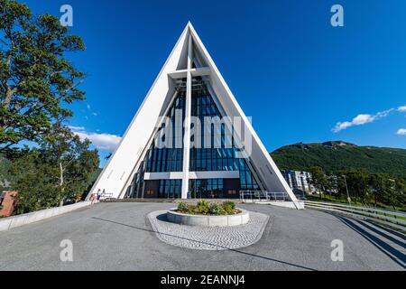 Eismeerkathedrale, Tromso, Norwegen, Skandinavien, Europa Stockfoto
