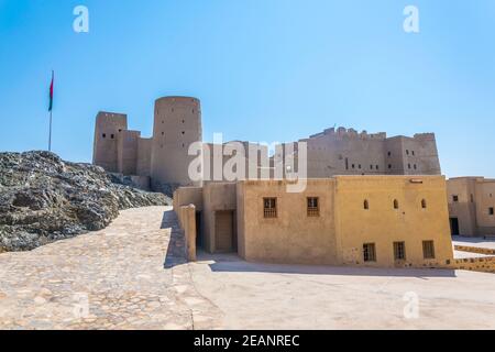 Bahla Fort in Ad Dakhiliya, Oman. Stockfoto