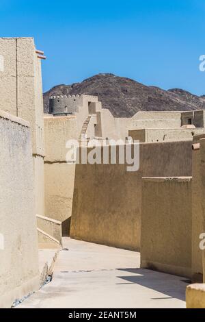 Bahla Fort in Ad Dakhiliya, Oman. Stockfoto