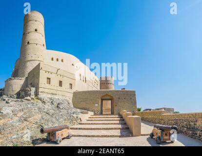 Bahla Fort in Ad Dakhiliya, Oman. Stockfoto