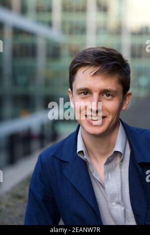 Benjamin Todd ist CEO und Mitbegründer von 80.000 Hours Stockfoto