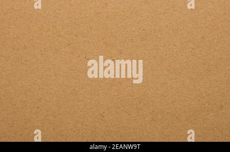 Braunes Papier Pergament Hintergrund mit Fasern Stockfoto