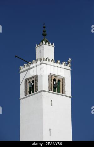 TUNESIEN SIDI BOU SAGTE ALTE STADT MOSCHEE Stockfoto