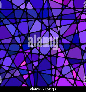 Abstrakt Buntglas Mosaik Hintergrund Stockfoto