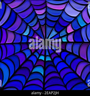 Abstrakt Buntglas Mosaik Hintergrund Stockfoto