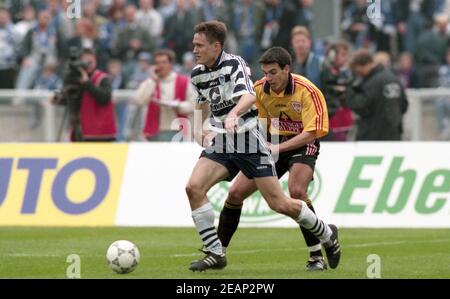 Berlin, Deutschland. 05th Jan, 2021. firo: 28.03.1998 Fuvuball: Fußball: Archivfotos 28.Spieltag 1.Bundesliga-Saison 1997/1998 Hertha BSC Berlin - VfB Stuttgart 3: 0 Andreas Schmidt, Hertha Quelle: dpa/Alamy Live News Stockfoto