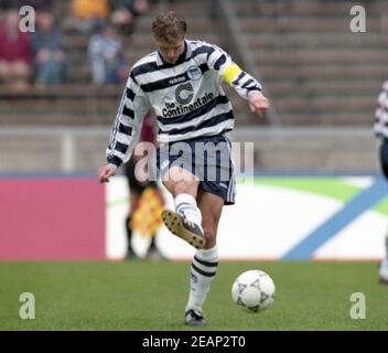 Berlin, Deutschland. 05th Jan, 2021. firo: 28.03.1998 Fuvuball: Fußball: Archivfotos 28.Spieltag 1.Bundesliga-Saison 1997/1998 Hertha BSC Berlin - VfB Stuttgart 3: 0 Kjetil Rekdal, Hertha Quelle: dpa/Alamy Live News Stockfoto