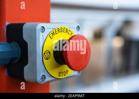 Nottaster in der technischen Produktion Stockfoto