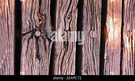 Holzbrett als Hintergrund Stockfoto