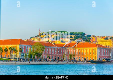 Ministerium für nationale Verteidigung in Lissabon, Portugal. Stockfoto