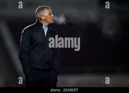 Aktenfoto vom 12-01-2021 von Keith Curle. Ausgabedatum: Mittwoch, 10. Februar 2021. Stockfoto