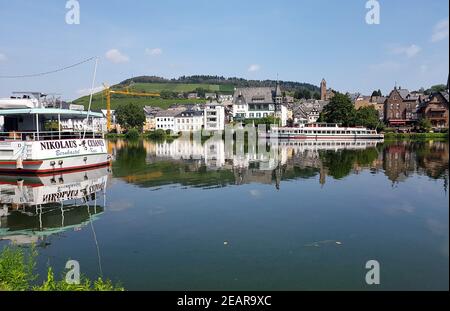 Traben-Trarbach Stadt Mittelmosel Stockfoto