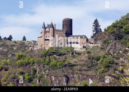 Burg Katz Stockfoto