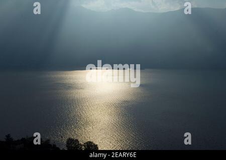 Impressionen am lago Maggiore Stockfoto