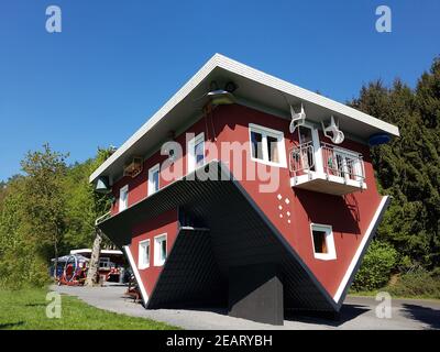 Das Tolle Haus bin Edersee Stockfoto