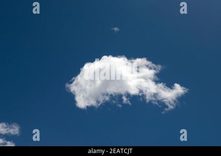 Wolken, Blau Konvektionswolken Stockfoto