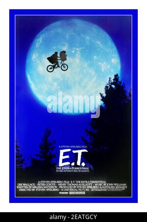 E.t. der Außerirdische 1982 Universal Film unter der Regie von Stephen Spielberg mit Drew ...